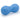 Spikey Peanut Massage Roller blue