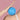 spikey massage ball blue