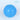 spikey massage ball blue